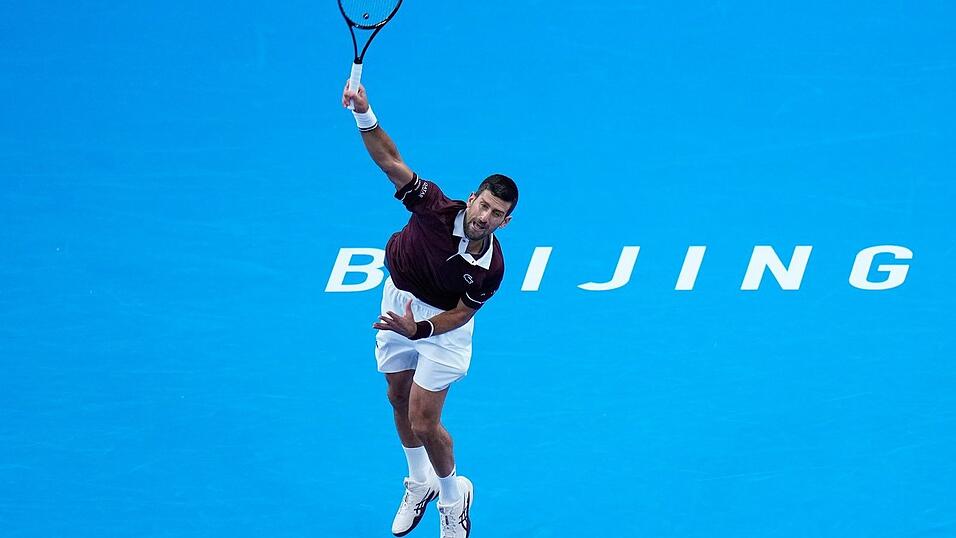 Novak Djokovic gewinnt das Finale in Peking.