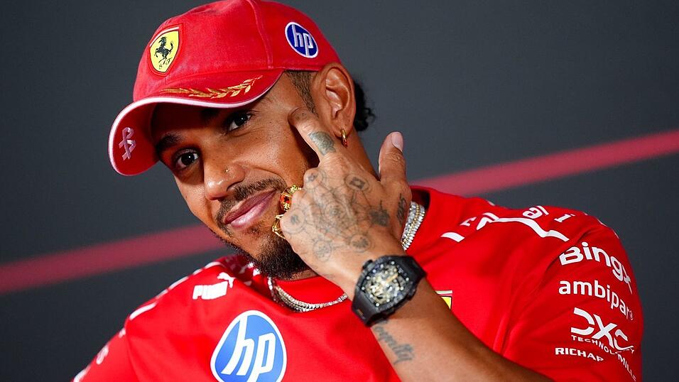 Lewis Hamilton weiß die italienische Seele zu streicheln. Lewis Hamilton weiß die italienische Seele zu streicheln.