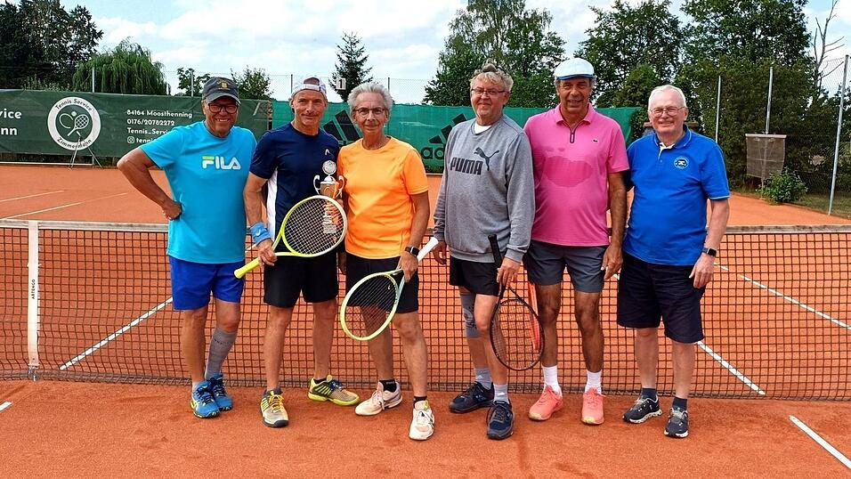 Die Herren 55 holten sich ebenso den Sieg im Doppel.