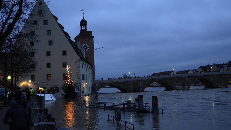 So sah es am Sonntag in Regensburg aus.