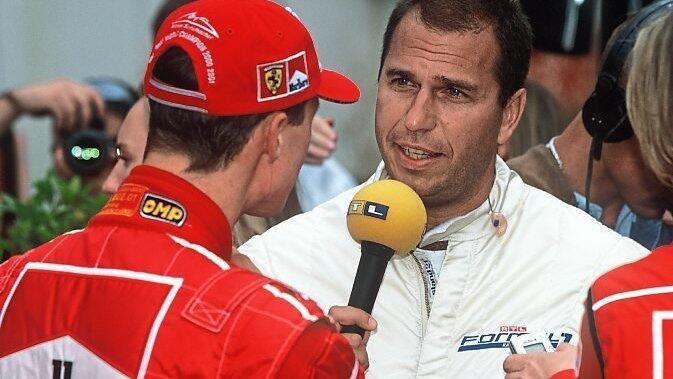 In früheren Tagen: Ebel mit Michael Schumacher. In früheren Tagen: Ebel mit Michael Schumacher.