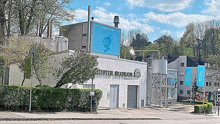 Nach Beschluss im Bausenat weichen die Brauerei-Geb&auml;ude an der Pulverturm-/Hagrainer Stra&szlig;e bald sechs Punkth&auml;usern mit rund 120 Wohnungen.