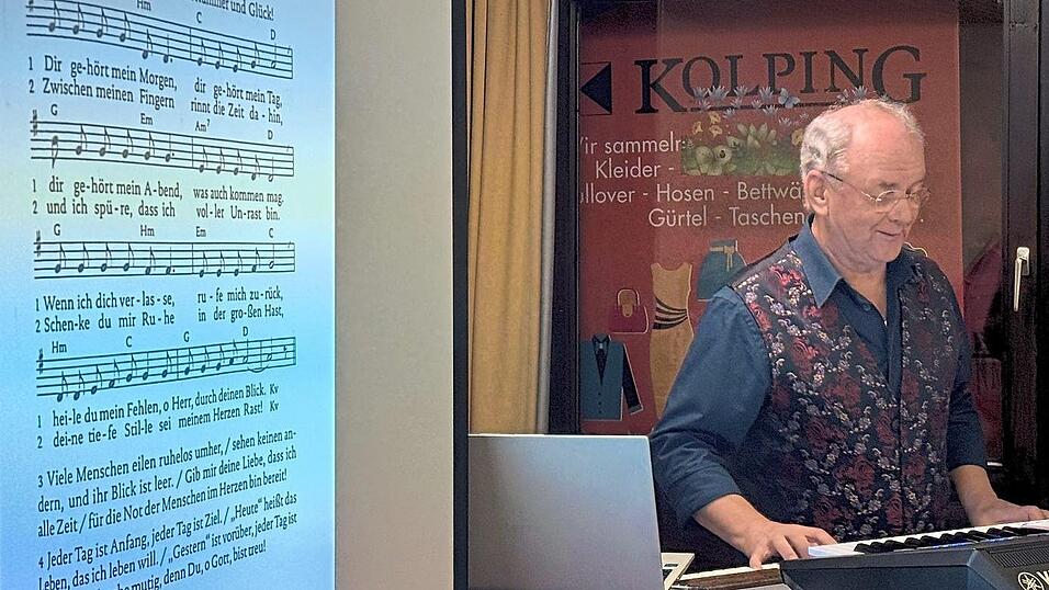 Siegi Beck in seinem Element