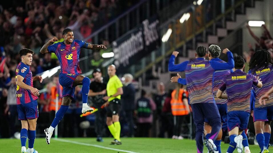 Marcus Rashford lie&szlig; den FC Barcelona und seine Fans bereits in der 9. Minute jubeln.