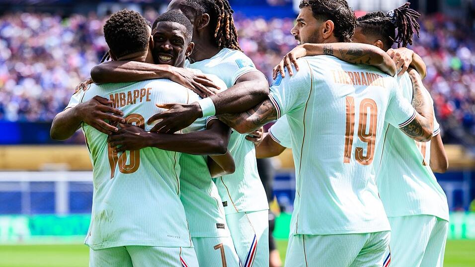 Ousmane Demb&eacute;l&eacute; lieferte gegen Norwegen mit drei Toren sein bislang bestes Spiel bei dieser WM.