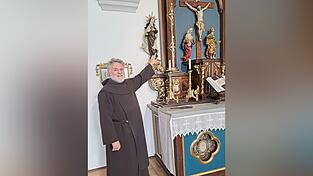 Der geb&uuml;rtige Unterfranke Pater Elias Haas kam vor vier Jahren aus W&uuml;rzburg nach Regensburg und ist Prior des Klosters.