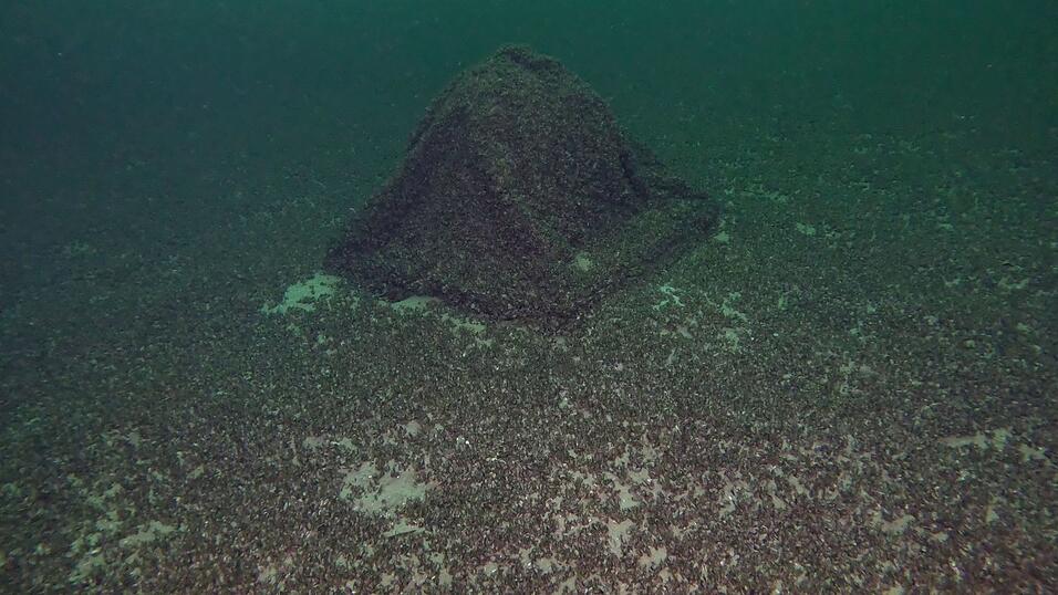 Die Kugel war auf den ersten Blick nicht zu erkennen.