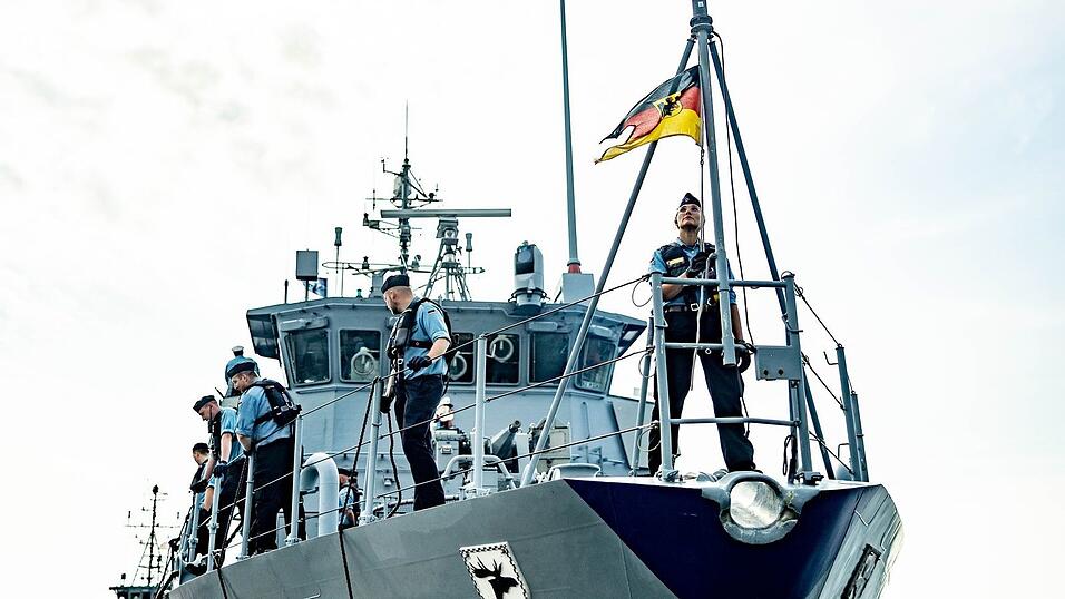 Unter anderem sollen Minenjagdboote zum Einsatz kommen. (Archivbild) Unter anderem sollen Minenjagdboote zum Einsatz kommen. (Archivbild)