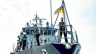 Unter anderem sollen Minenjagdboote zum Einsatz kommen. (Archivbild) Unter anderem sollen Minenjagdboote zum Einsatz kommen. (Archivbild)