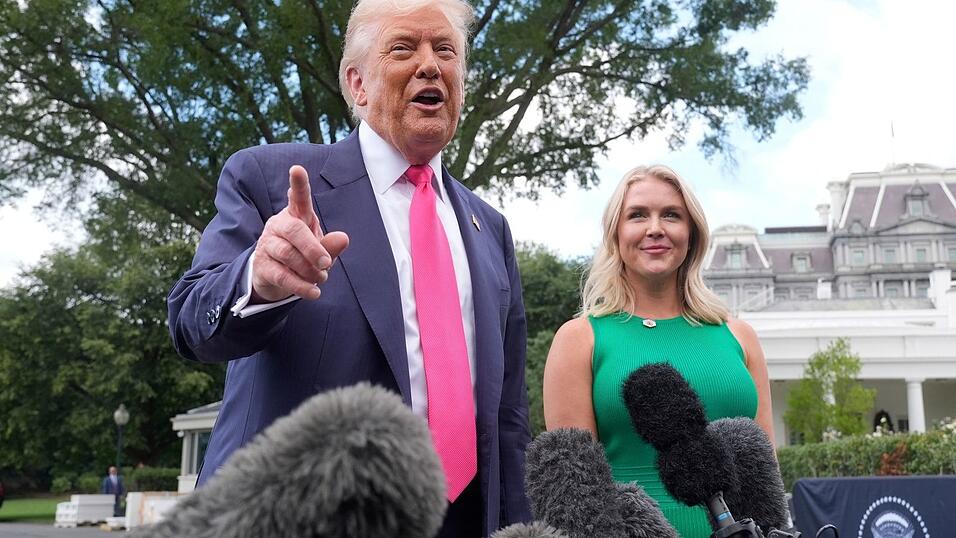 Karoline Leavitt hatte Ende August ihren letzten Arbeitstag als Pressesprecherin Trumps. (Archivbild) Karoline Leavitt hatte Ende August ihren letzten Arbeitstag als Pressesprecherin Trumps. (Archivbild)