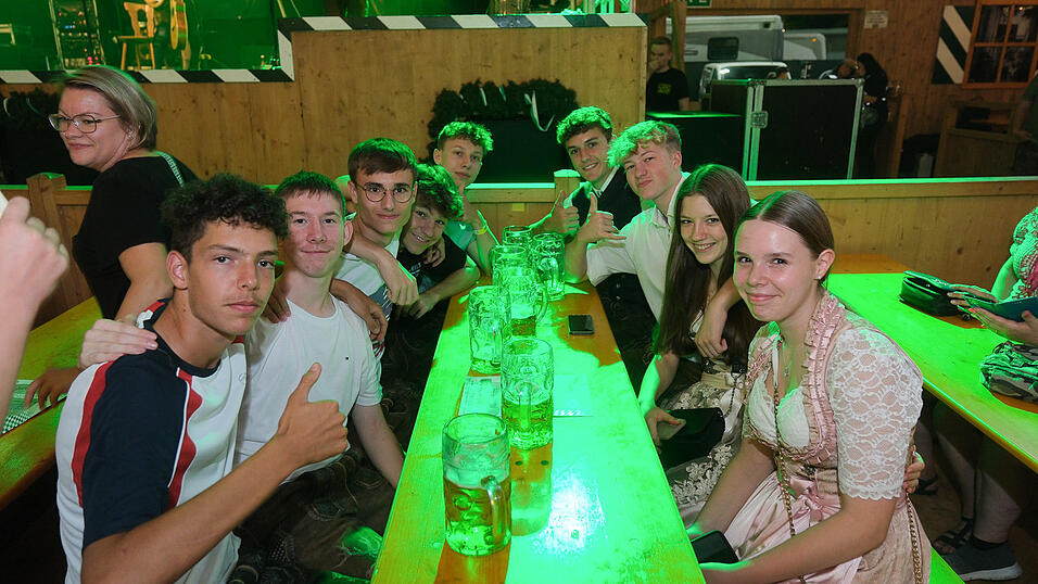 Die Partybilder vom Mittwoch, 16. August 2023, aus dem Festzelt Weckmann.