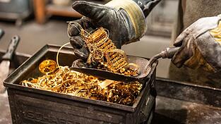 Kurs f&uuml;r Gold und Silber zieht wieder an (Archivbild).