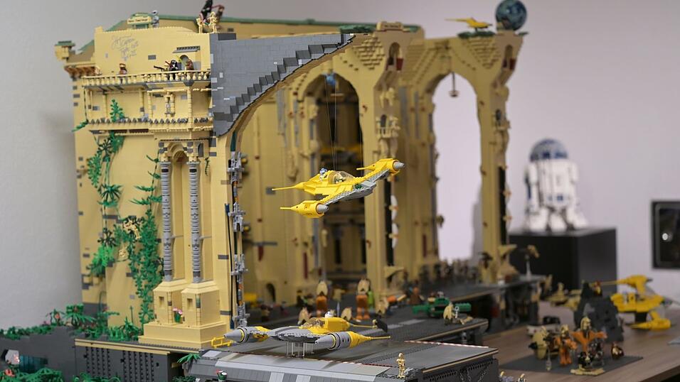 Dieses &laquo;Star-Wars&raquo;-Set steht schon aufgebaut im Showroom - f&uuml;nf Jahre Bauzeit.