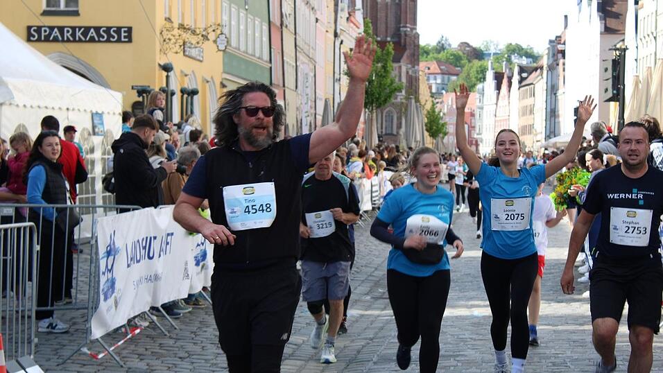'Landshut l&auml;uft' war am Sonntag ein voller Erfolg.