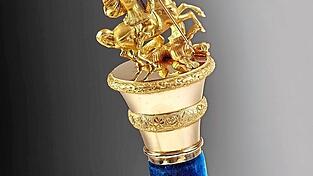 Queen Victoria schenkte ihrem Sohn Alfred diesen Admiralsstab.