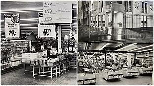 Früher gab es in Stadtplatznähe so einige Lebensmittelmärkte.