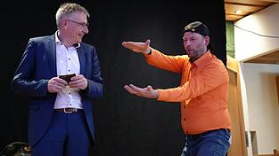 Landrat Werner Bumeder und Tom Bauer (Archivbild)