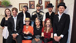 Die Theaterspieler der Kolpingsfamilie Dingolfing sorgten f&uuml;r beste Unterhaltung.