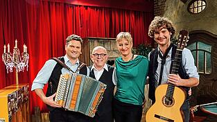 Die Couplet-AG mit Bernhard Gruber, J&uuml;rgen Kirner, Bianca Bachmann und Bernhard Filser kommt auch nach Ergolding.