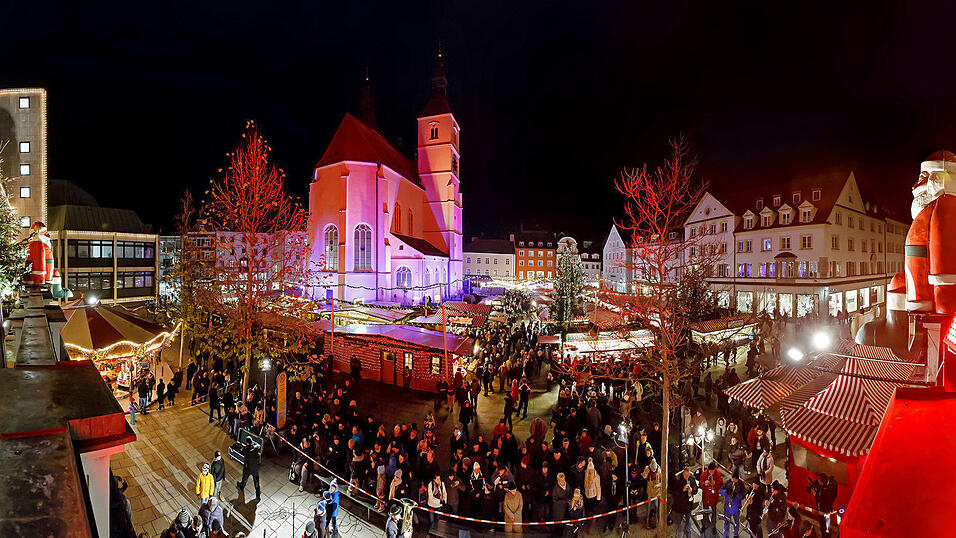 Die Stadt hat sich dafür entschieden, dass der Christkindlmarkt stattfinden kann. (Archivbild) Die Stadt hat sich dafür entschieden, dass der Christkindlmarkt stattfinden kann. (Archivbild)