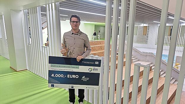 Beratungslehrer Michael Glei&szlig;ner rief den Berufsparcours bei Caverion ins Leben.