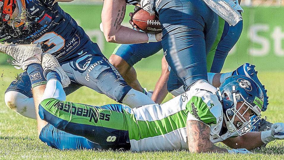 Nach der vierten Niederlage im f&uuml;nften Spiel sind die Straubing Spiders (Archivbild) in der ersten Football-Bundesliga ganz unten angekommen. Jetzt haben sie erst mal fast vier Wochen Pause.