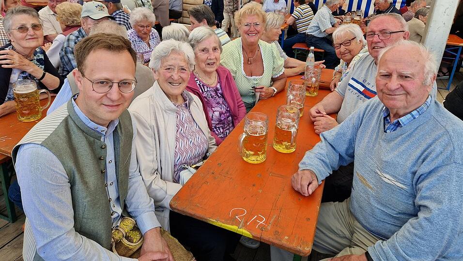 Gute Stimmung am Samstag beim Seniorennachmittag.