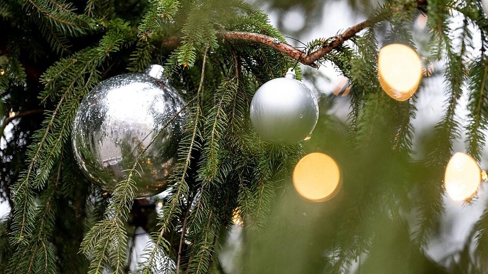 Auch der Christbaumschmuck, die Lichterkette und ein angrenzender Holzzaun wurden beschädigt. (Symbolbild) Auch der Christbaumschmuck, die Lichterkette und ein angrenzender Holzzaun wurden beschädigt. (Symbolbild)