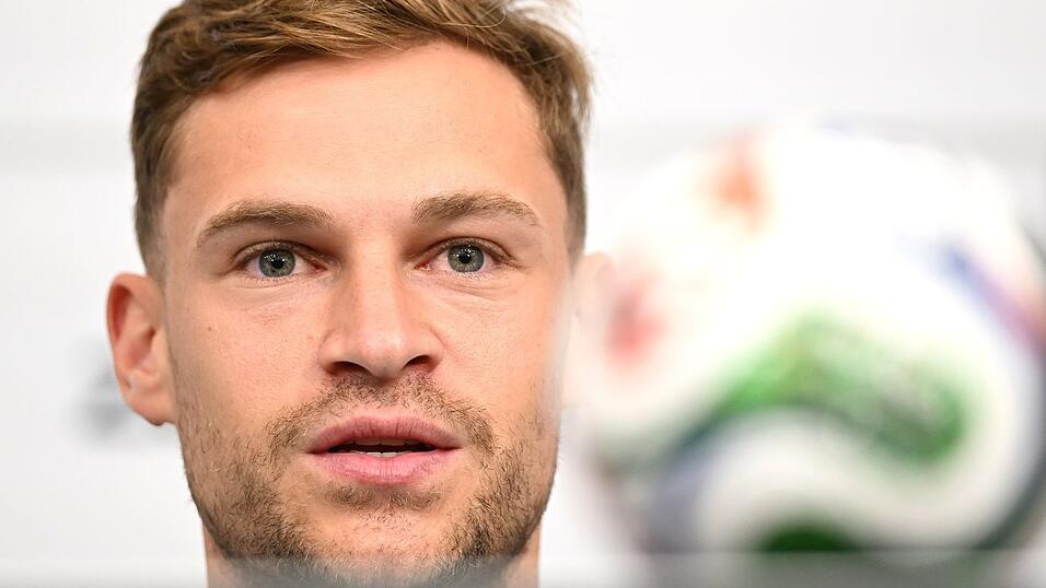 Joshua Kimmich spricht über die kommenden WM-Aufgaben. Joshua Kimmich spricht über die kommenden WM-Aufgaben.