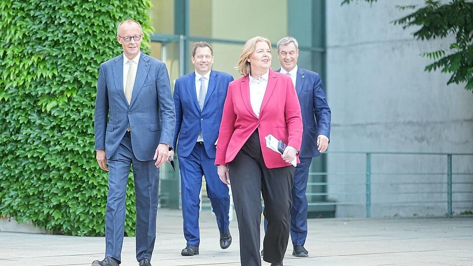 Im Koalitionsausschuss treffen sich die Spitzen von Union und SPD. (Archivbild)