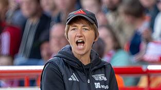 Gelingt der Coup? Trainerin Ailien Poese und Union Berlin fordern den FC Bayern. (Archivbild)