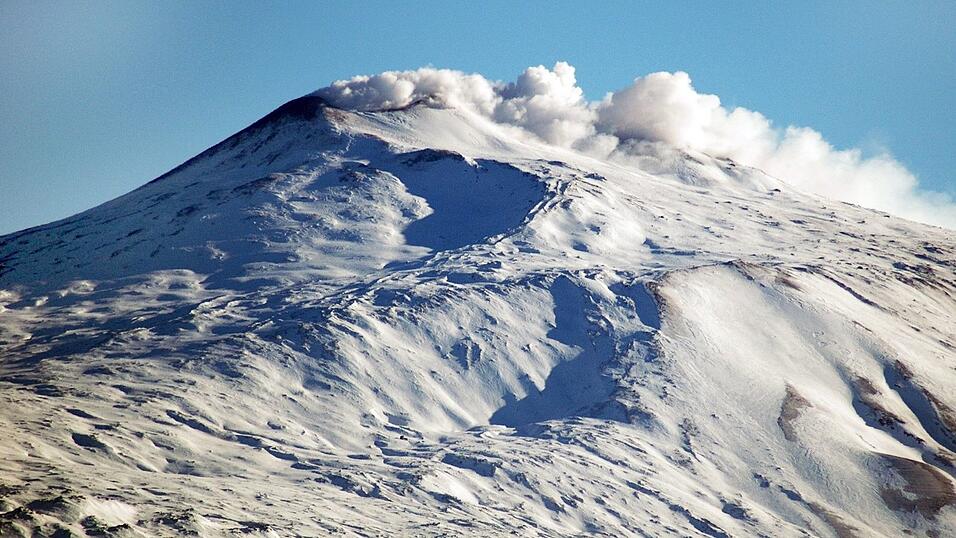 Auf Sizilien wurden in der Region des Ätna mehrere Erdbeben gemessen. (Archivbild) Auf Sizilien wurden in der Region des Ätna mehrere Erdbeben gemessen. (Archivbild)