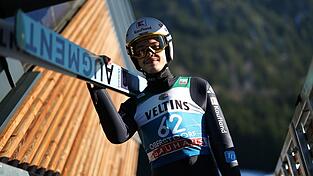 Philipp Raimund f&auml;llt nicht nur wegen seiner guten Skisprung-Form auf.