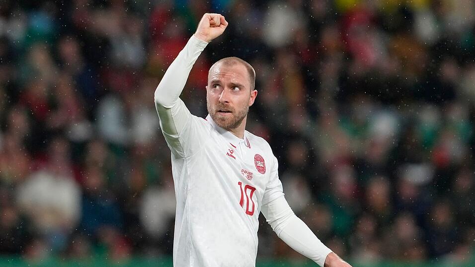 Dänemarks Rekordspieler Christian Eriksen.