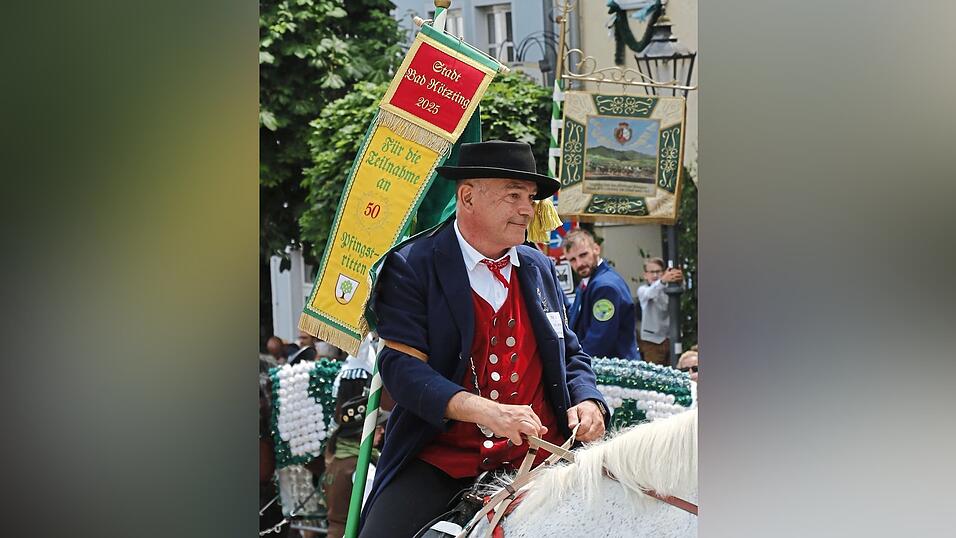 50 Jahre: Gerhard Richter, Pfingstbräutigam 1993, Bad Kötzting 50 Jahre: Gerhard Richter, Pfingstbräutigam 1993, Bad Kötzting