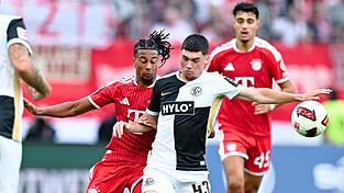 Wenige Wochen nach dem Bundesliga-Deb&uuml;t schon zur Nationalelf? Felix Keidel. (r)
