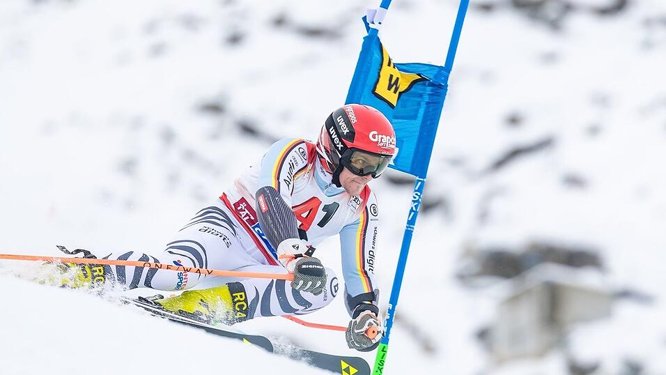 Bester Deutscher im Riesenslalom der Männer: Fabian Gratz. Bester Deutscher im Riesenslalom der Männer: Fabian Gratz.