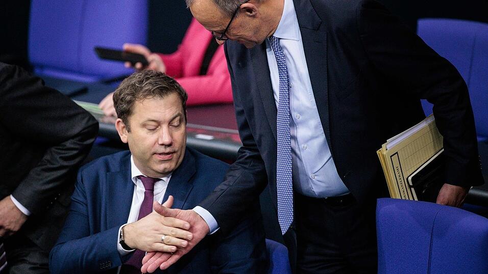 Lars Klingbeil, SPD-Finanzminister, im Bundestag. Lars Klingbeil, SPD-Finanzminister, im Bundestag.