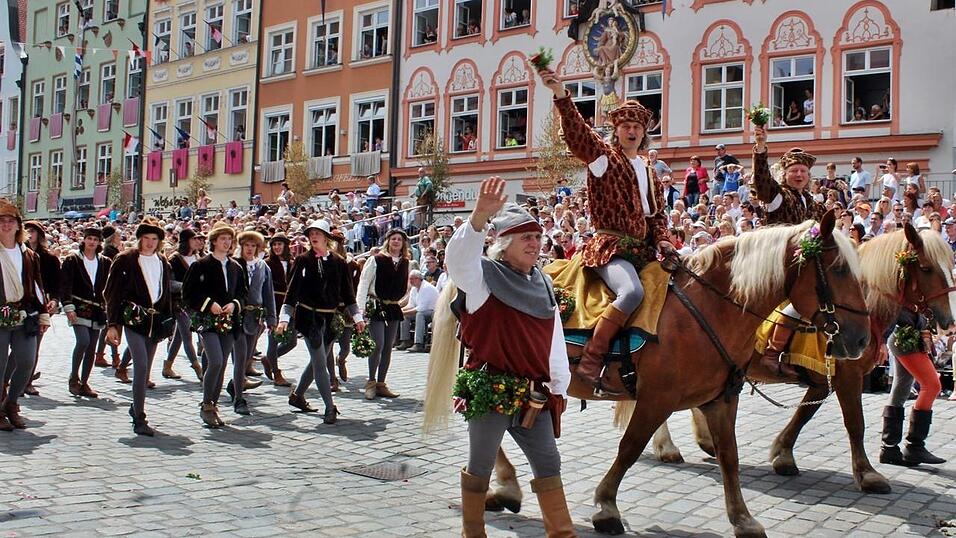 Der letzte Umzug der Landshuter Hochzeit 2017