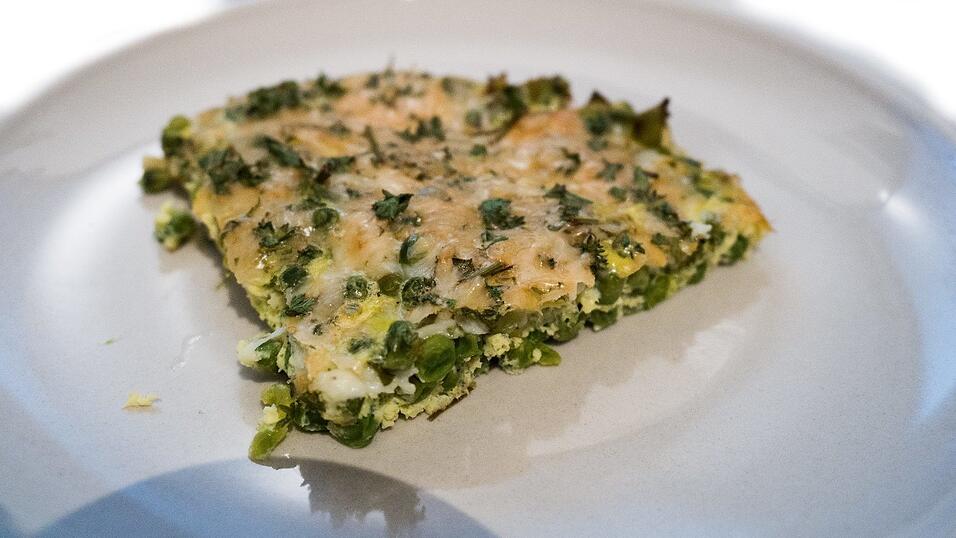Rezept: Erbsen Frittata