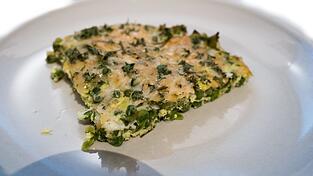 Rezept: Erbsen Frittata