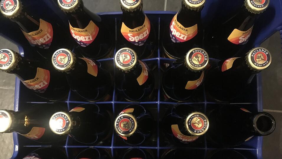 Welche Getr&auml;nke hamstern Straubinger? Vor allem Wasser und Bier - und der ein oder andere auch Spezi.