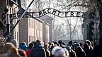 Der Nazi-Spruch &laquo;Arbeit macht frei&raquo; war &uuml;ber dem Tor zum KZ Auschwitz angebracht. (Archivfoto)