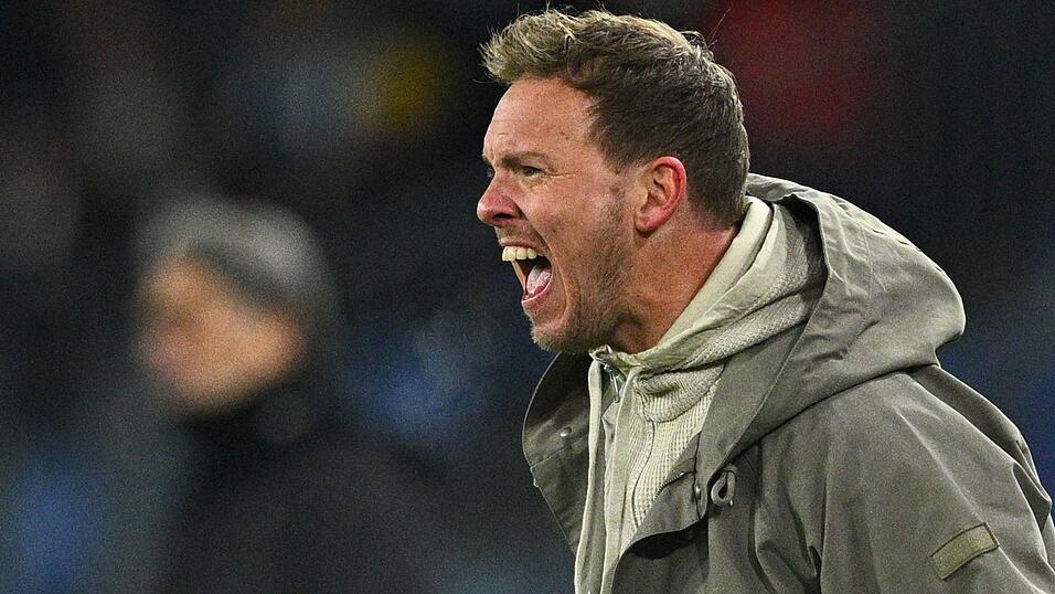 Mit allen Aspekten kann Nagelsmann nach dem Sieg in der Schweiz nicht zufrieden sein. Mit allen Aspekten kann Nagelsmann nach dem Sieg in der Schweiz nicht zufrieden sein.