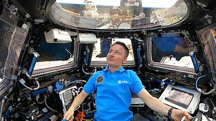 Astronaut Matthias Maurer kehrt bald zur Erde zurück. Astronaut Matthias Maurer kehrt bald zur Erde zurück.
