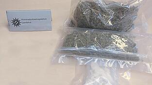 300 Gramm Kokain und 1,5 Kilogramm Marihuana wurden von der Kriminalpolizei Landshut sichergestellt.