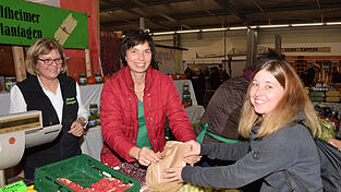 Frisches Gemüse und Obst. Frisches Gemüse und Obst.