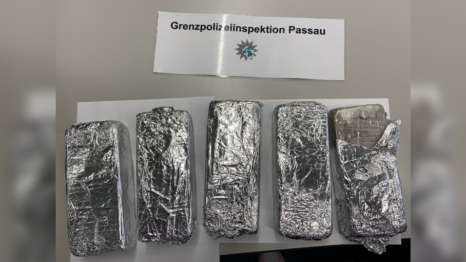 Das sichergestellte Heroin.&nbsp;