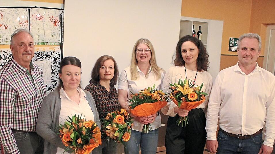 Die bew&auml;hrte Vorstandschaft der DJK.