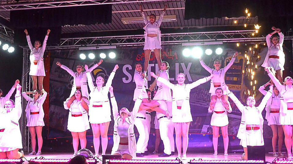 Die Showtanzgruppe der Saturnalia markierte den krönenden Abschluss.